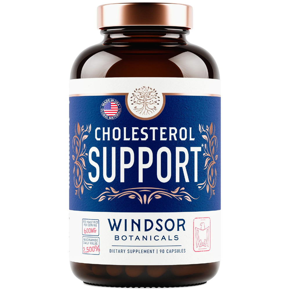 Concept image showing cholesterol health and heart symbol
