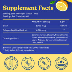 Close-up of Windsor Botanicals Liquid Collagen bottle