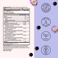 Gummies with GABA and L-Theanine for deeper rest