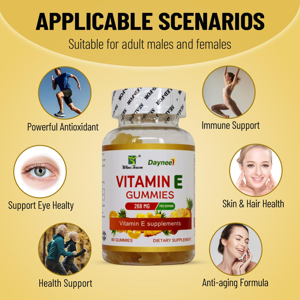 Allergen-free facility claims for Wins Town Vitamin E Gummies