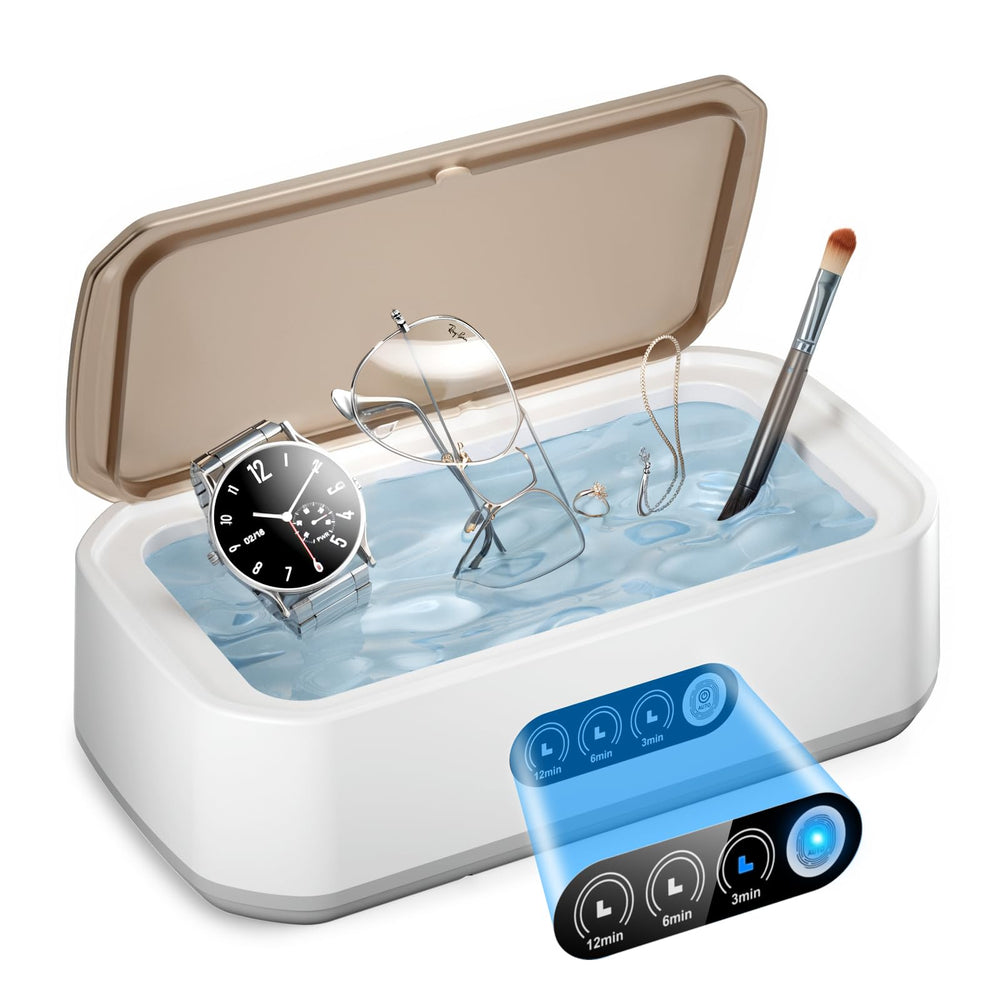WINTERCRUSH Ultrasonic Cleaner stainless steel body with 650ml tank