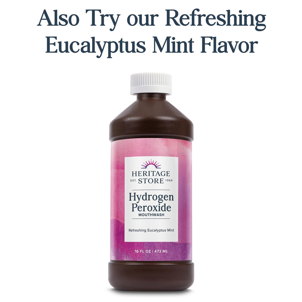 Wintermint mint oils for mouthwash flavor