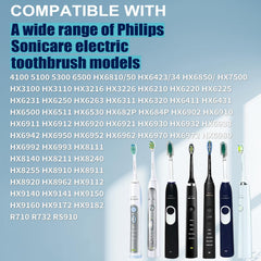 Angle view of Philips Sonicare wireless charger base