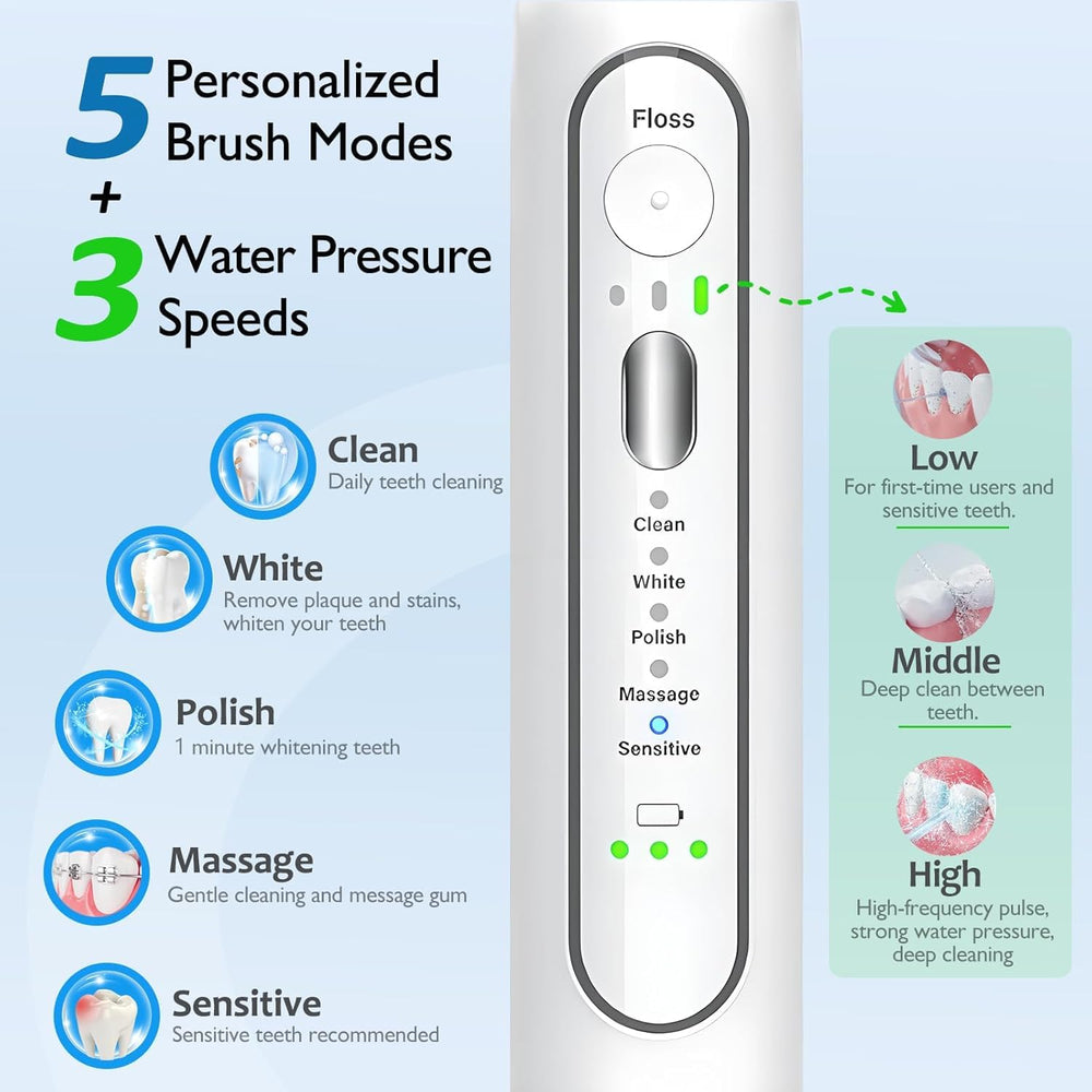 Wireless charging base for the toothbrush