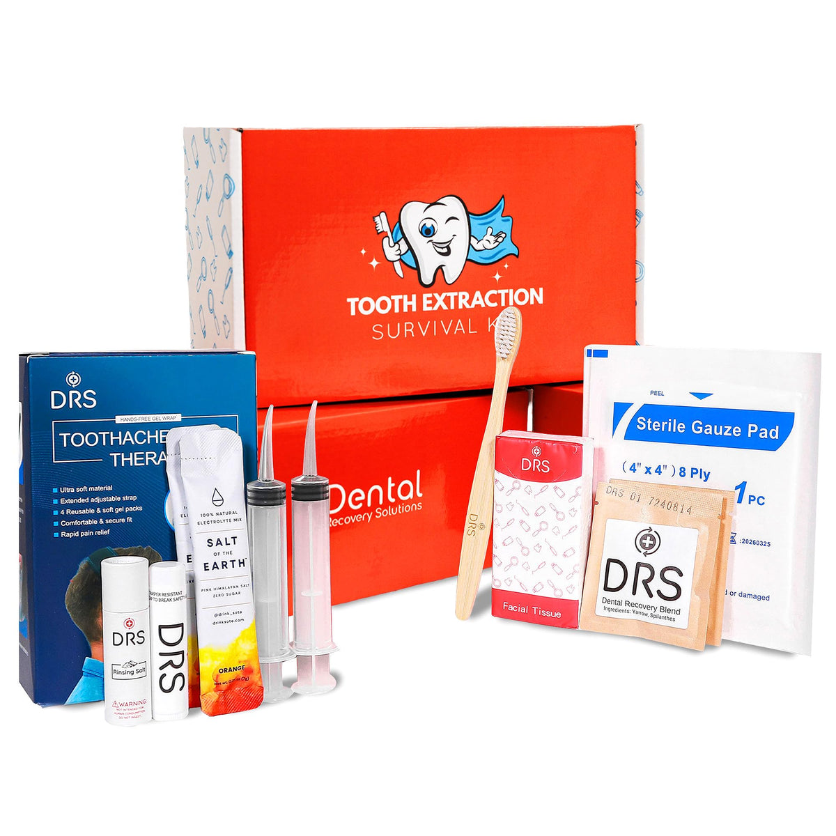 Wisdom Teeth Recovery Kit - all-in-one post-op care set