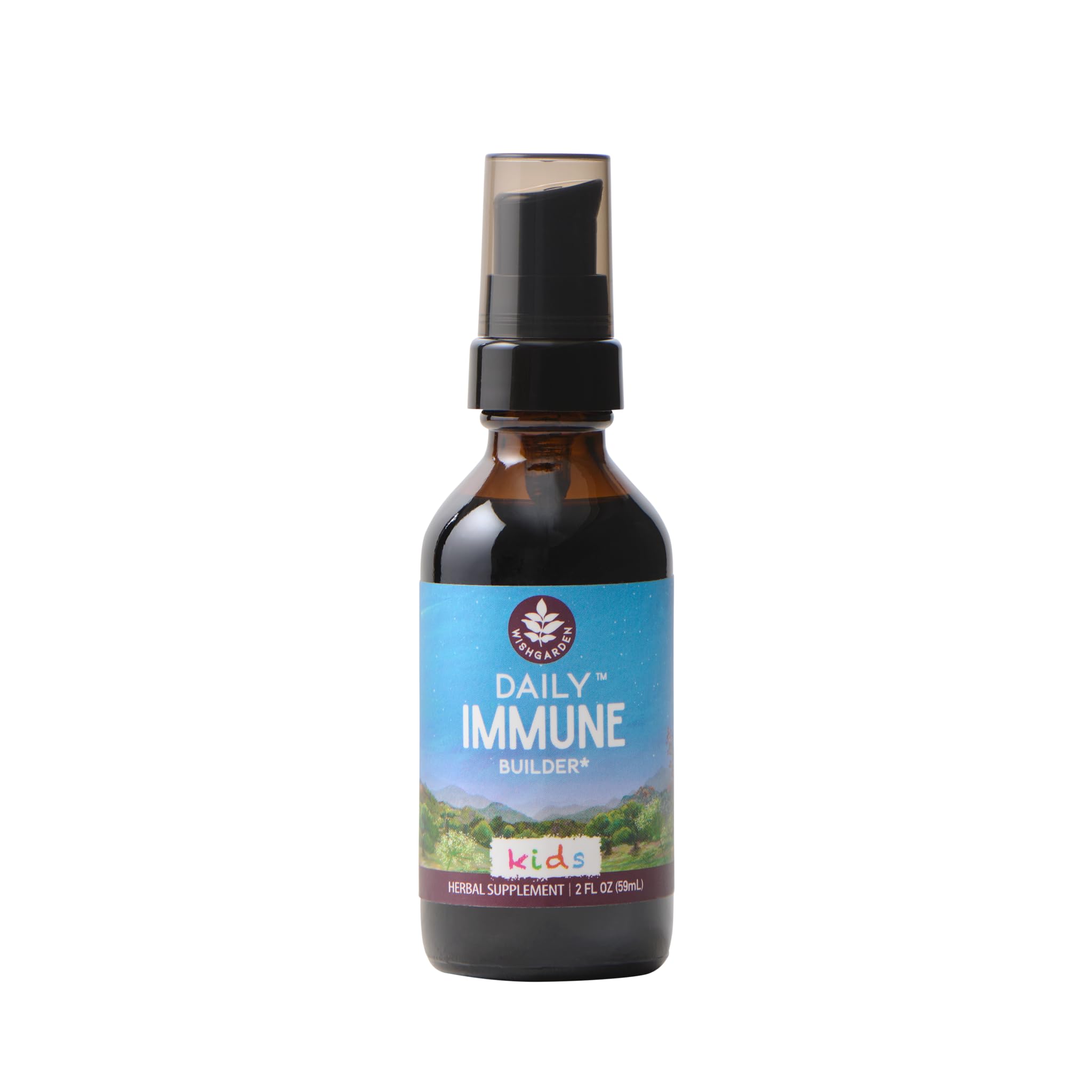 WishGarden Daily Immune for Kids bottle 2oz