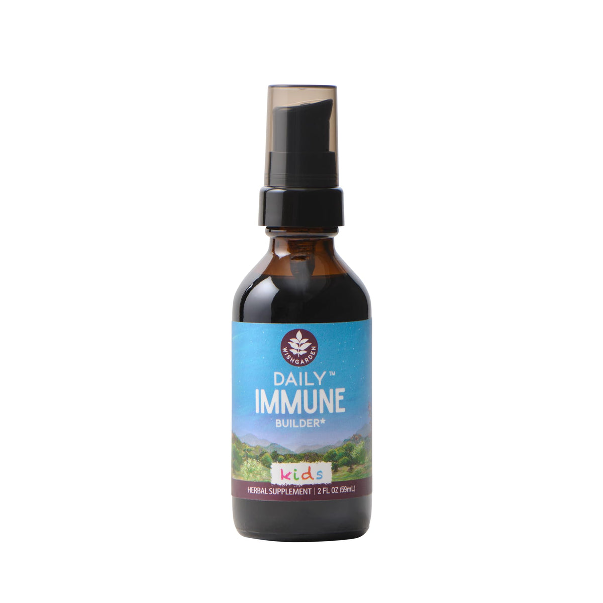 WishGarden Daily Immune for Kids bottle 2oz