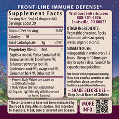 Kick-Ass Immune Activator bottle label close-up