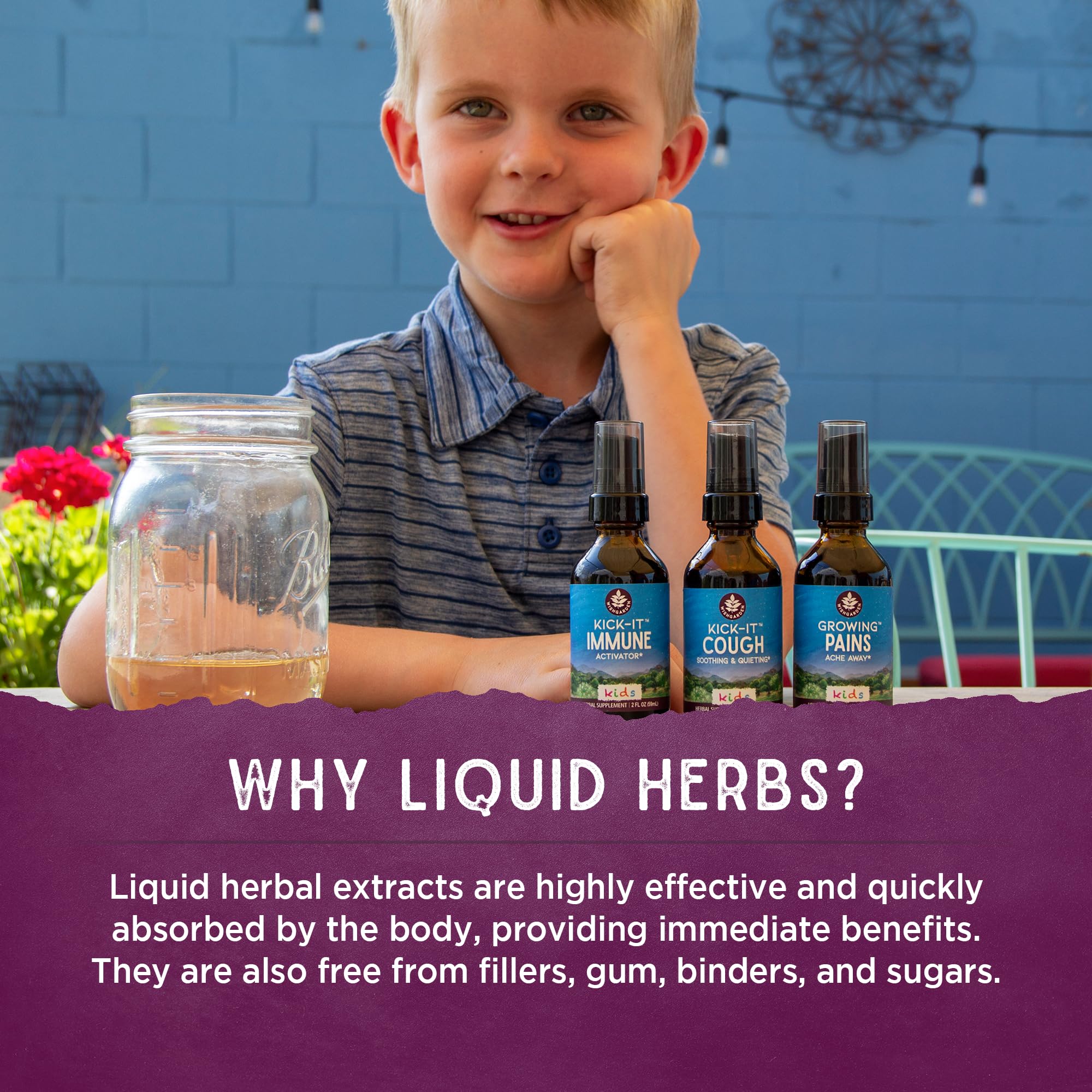 Liquid immune tincture for children