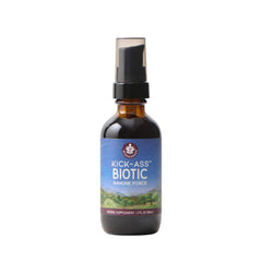 WishGarden Kick-Ass Biotic Immune Hero 2oz bottle front view