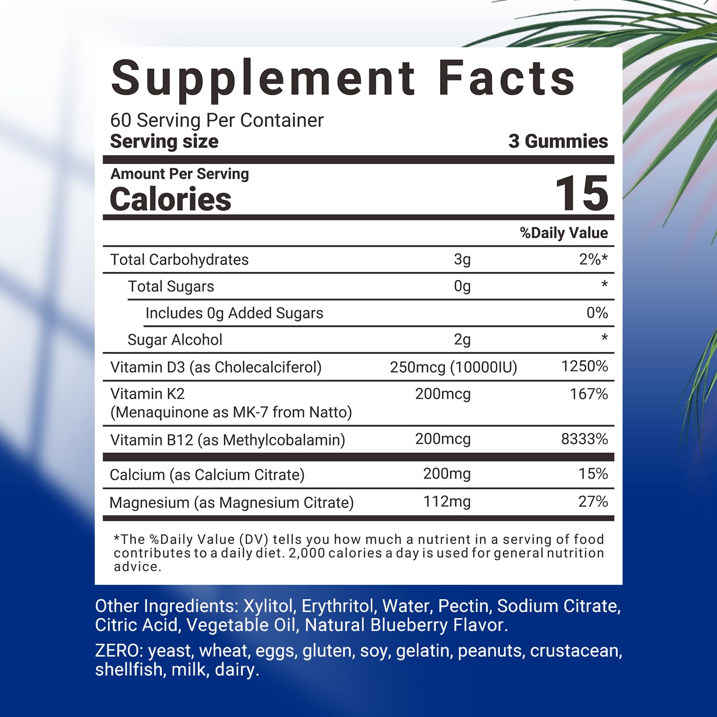 Illustration of bone, teeth, and immune support for Wiszeen gummies