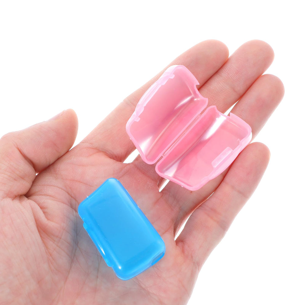 Yellow toothbrush cap cover for home and travel