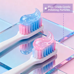 Toothbrush with toothpaste showcasing mint flavor