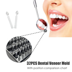Heat-resistant resin veneer mould used for dental work