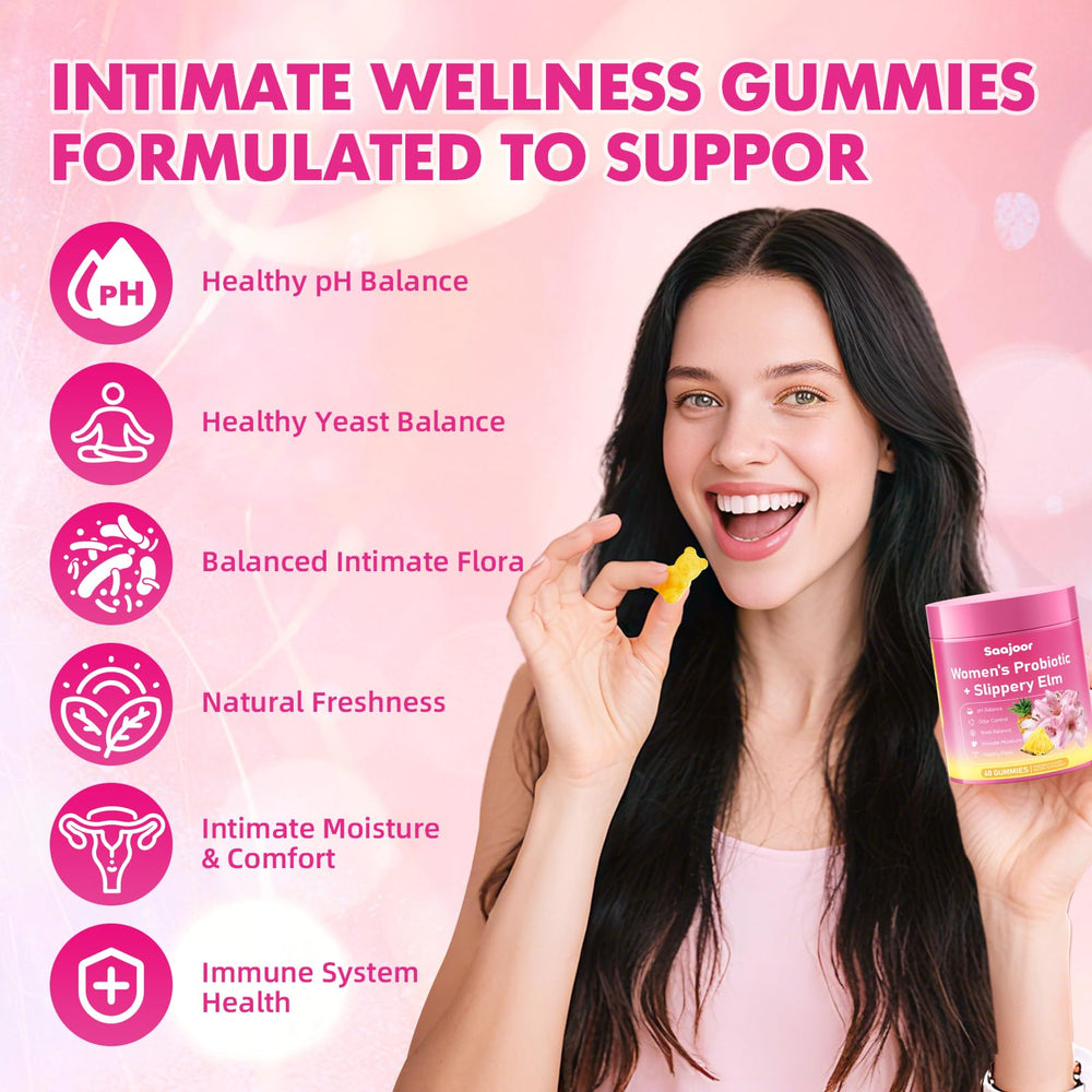 Gummies bottle with label indicating 60 count