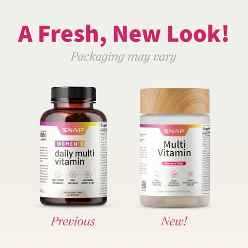 Side view of Women's Daily Multi Vitamins bottle