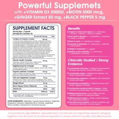 Close-up of probiotic capsules with 150B CFU label.
