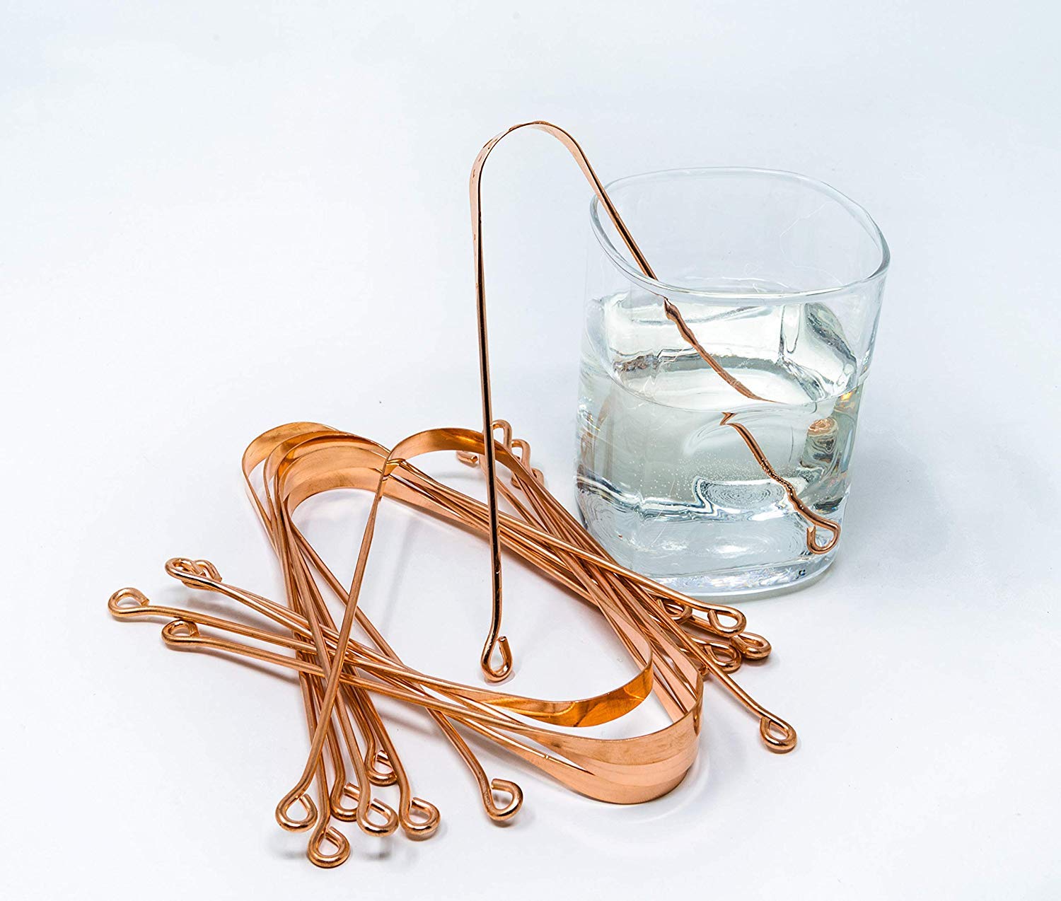 Wonder Care 12-pack Copper Tongue Scraper for Optimal Oral Hygiene
