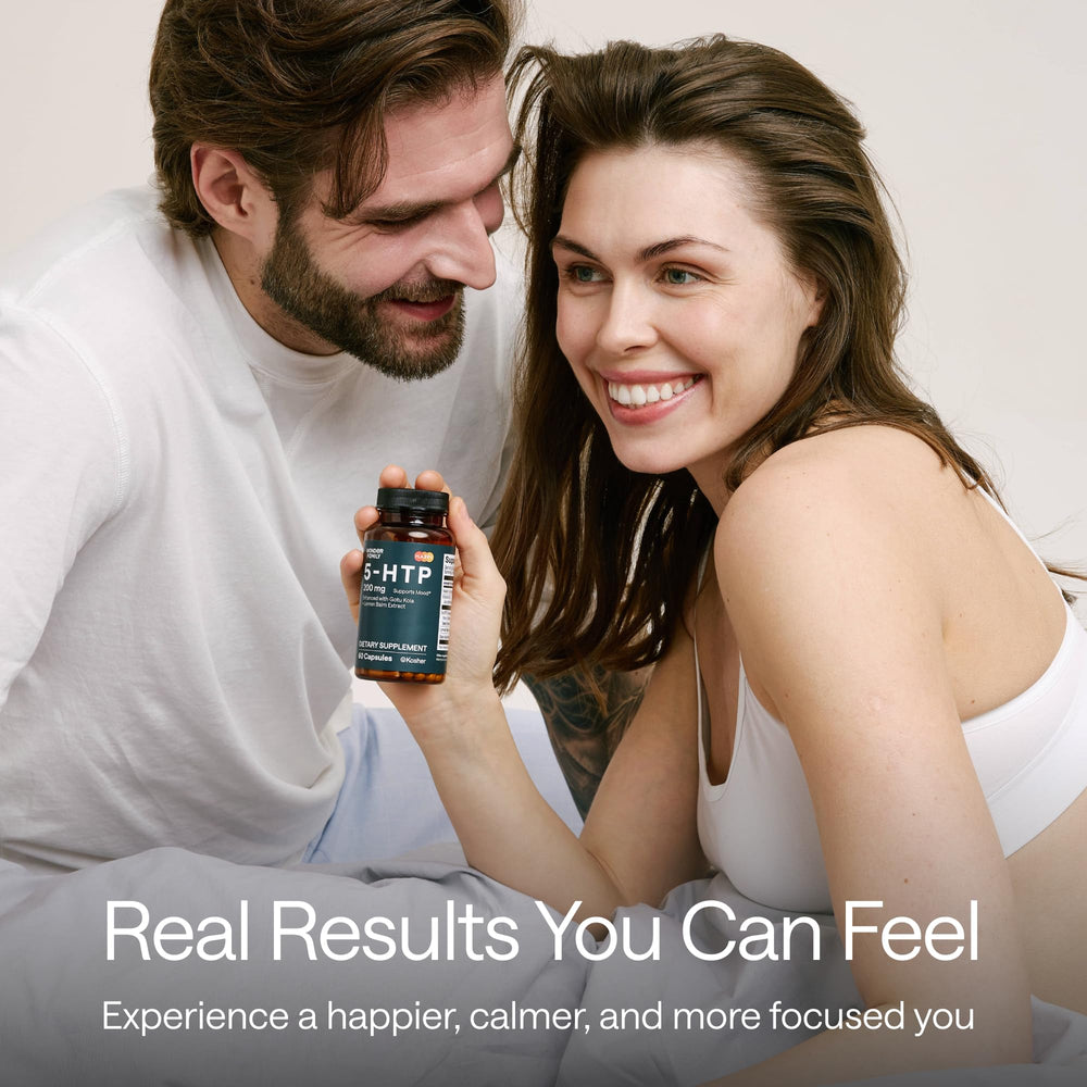 Wonder Family packaging box for 5-HTP 200mg