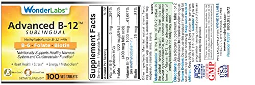 Wonder Laboratories sublingual tablets close-up highlighting high-purity methylcobalamin