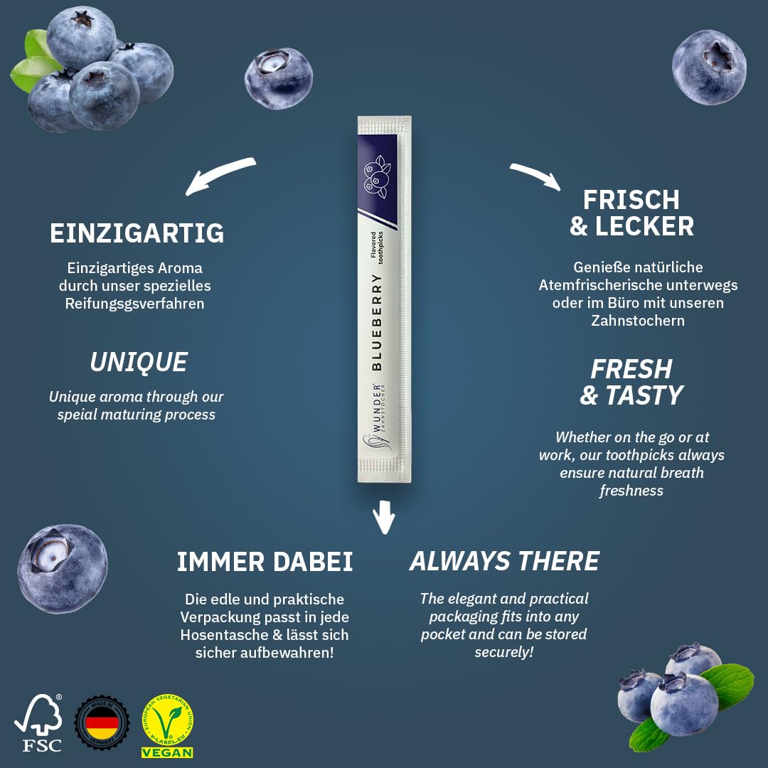 Icebonbon flavored Miracle Toothpicks in individual wrappers