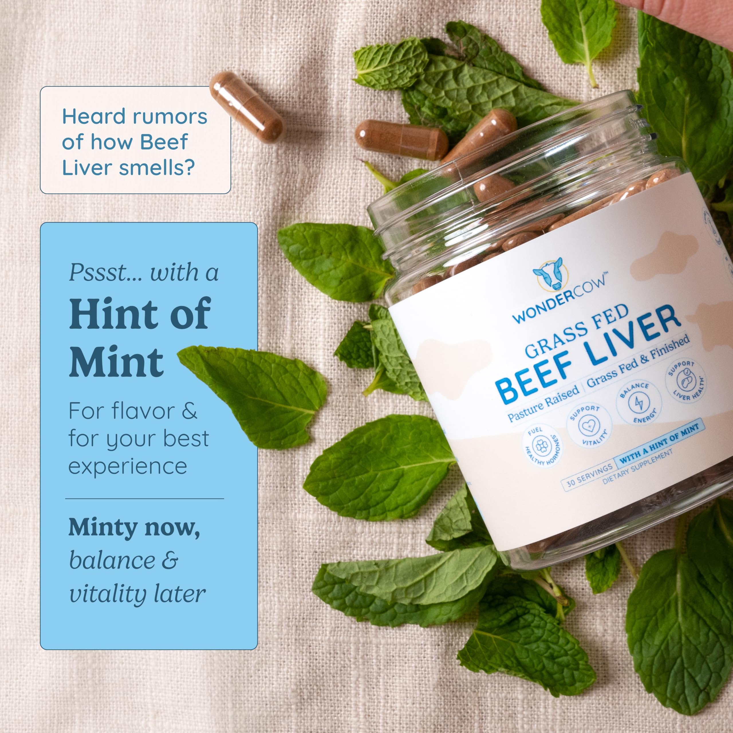 Ingredient and nutrition label on packaging