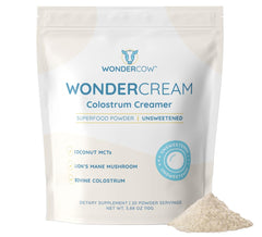 WonderCow Colostrum Superfood Creamer bottle front view