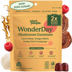 WonderDay Mushroom Gummies bottle – front view