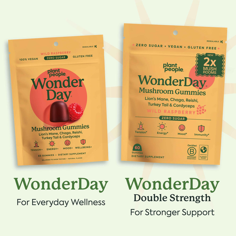 Sugar-free label on WonderDay packaging