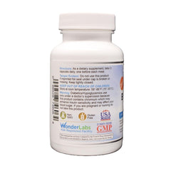 Ingredients: berberine extract, chromium, cinnamon and Bioperine