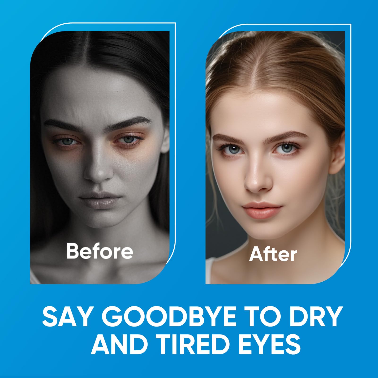 Side view of WONERPRO Eyebright Drops bottle and dropper