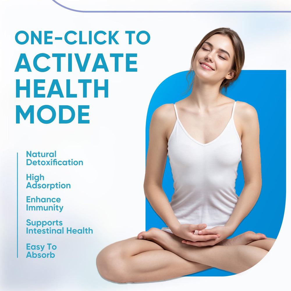 WONERPRO Zeolite Drops mixed with juice, kid-friendly wellness.