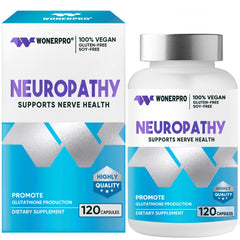 WONERPRO Neuropathy Support bottle with 120 capsules