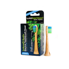 WooBamboo Soft Replacement Head for Electric Toothbrush — 6 pack