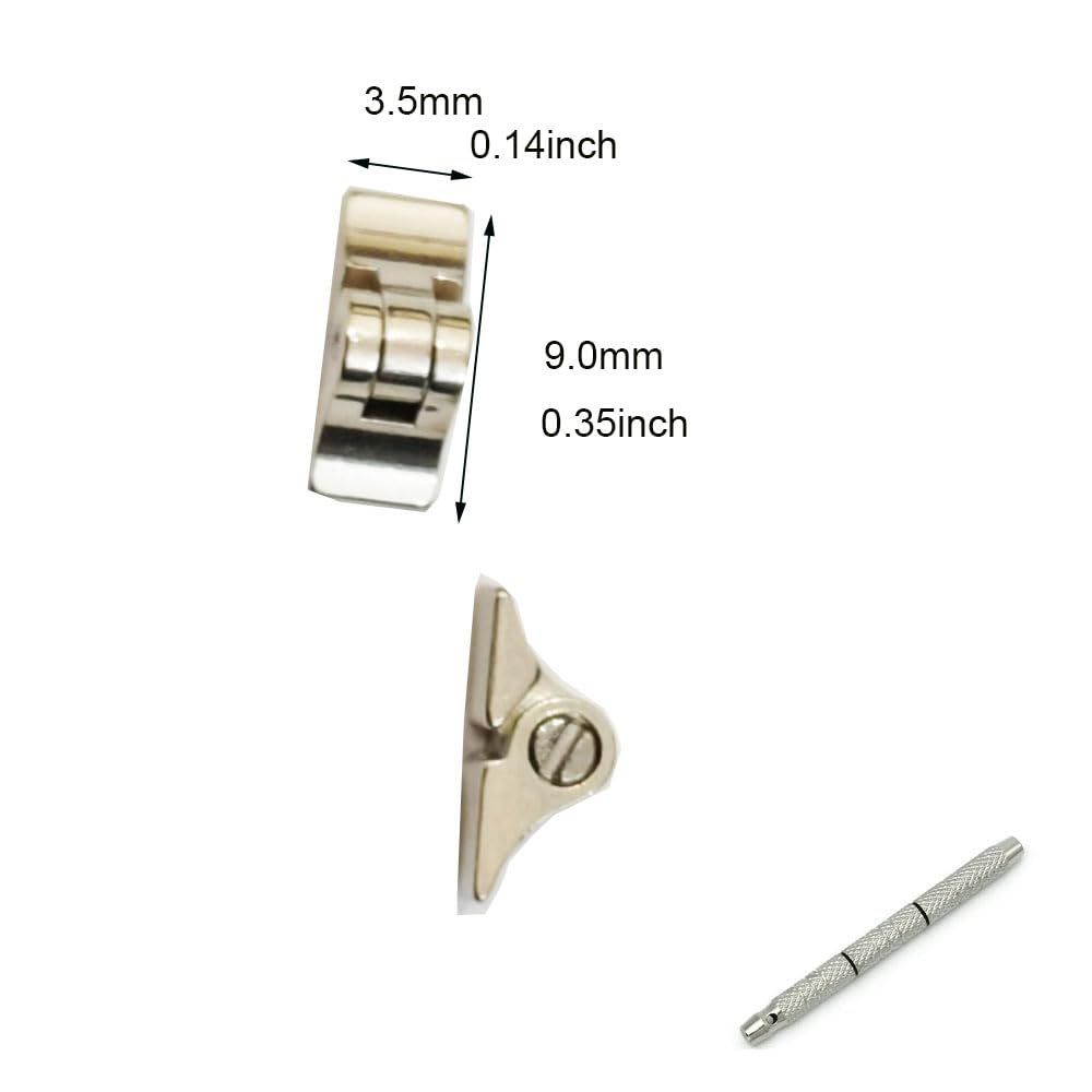 Replacement hinges for wooden eyeglass frames