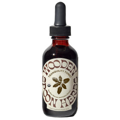 Front view of Wooden Spoon Herbs Tranquility Tonic bottle
