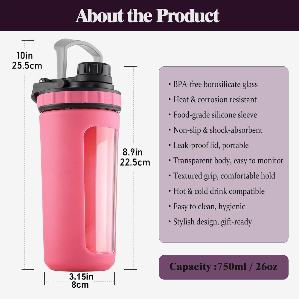 BYLWORKOUT silicone sleeve pink provides a secure grip during intense workouts.