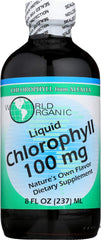 World Organics Chlorophyll Liquid bottle front view