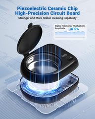 Portable Wrklly retainer cleaner with 80ml tank and battery