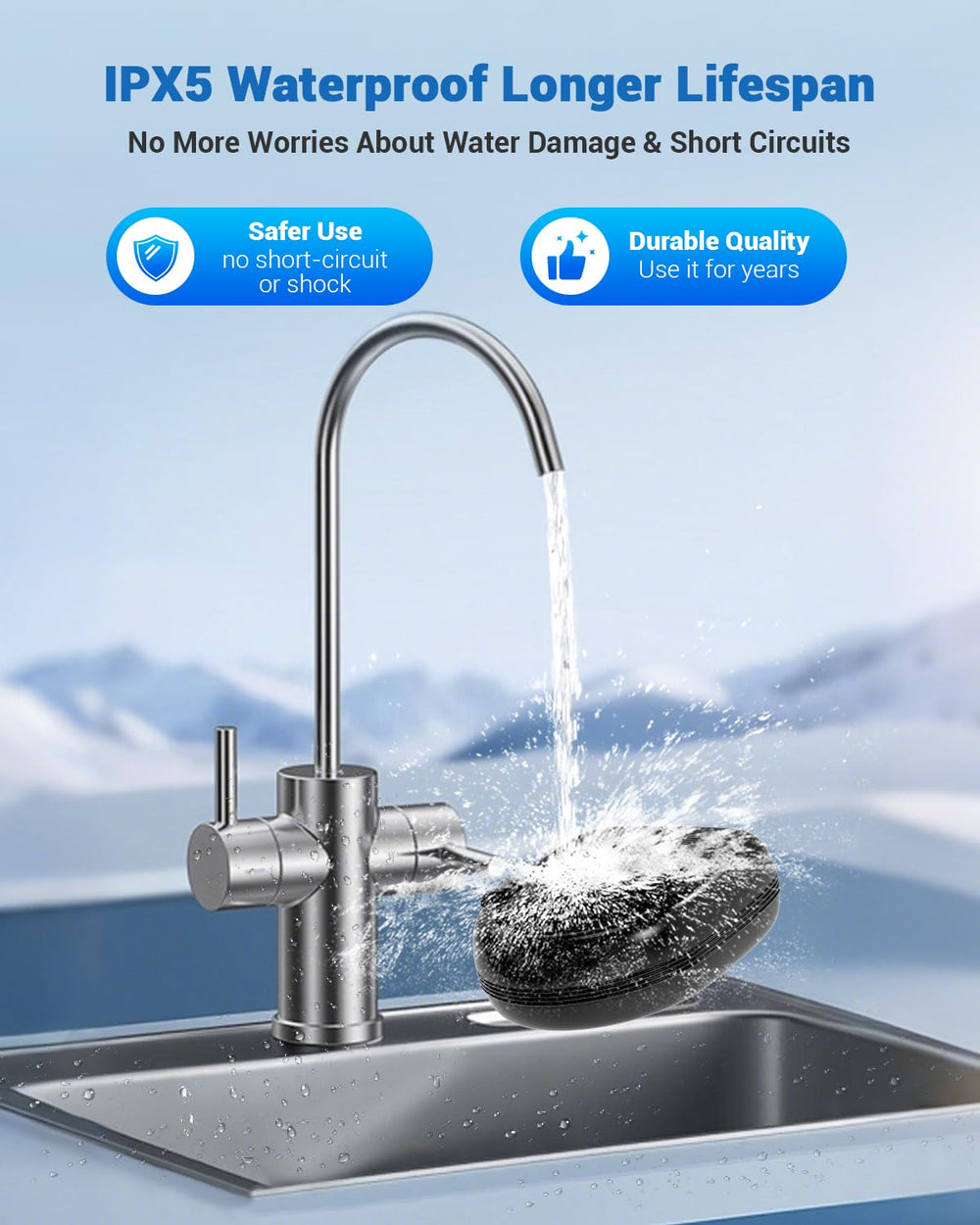 Includes cleaning tablets, storage bag, and tweezers