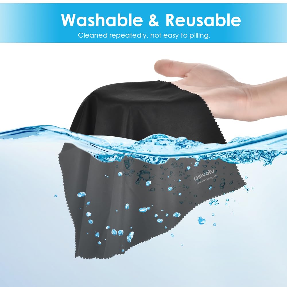 Individually wrapped Wsivoiv microfiber cloths for hygiene