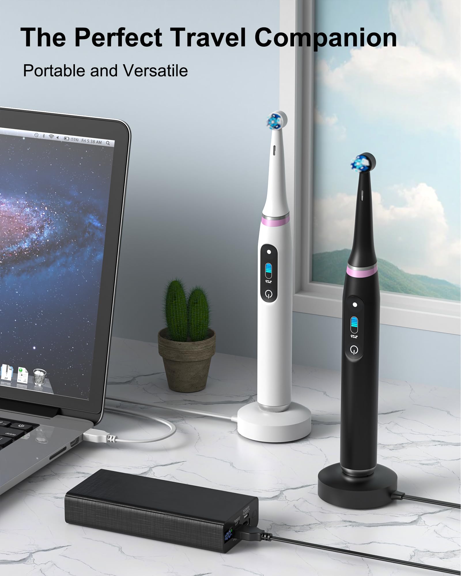 WUKUR Oral-B iO charger base 3768 - waterproof and non-slip