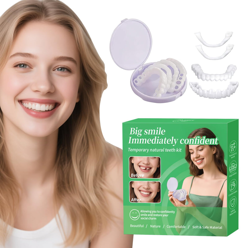 WW4 2 Pairs adjustable smile device for men and women - natural colour