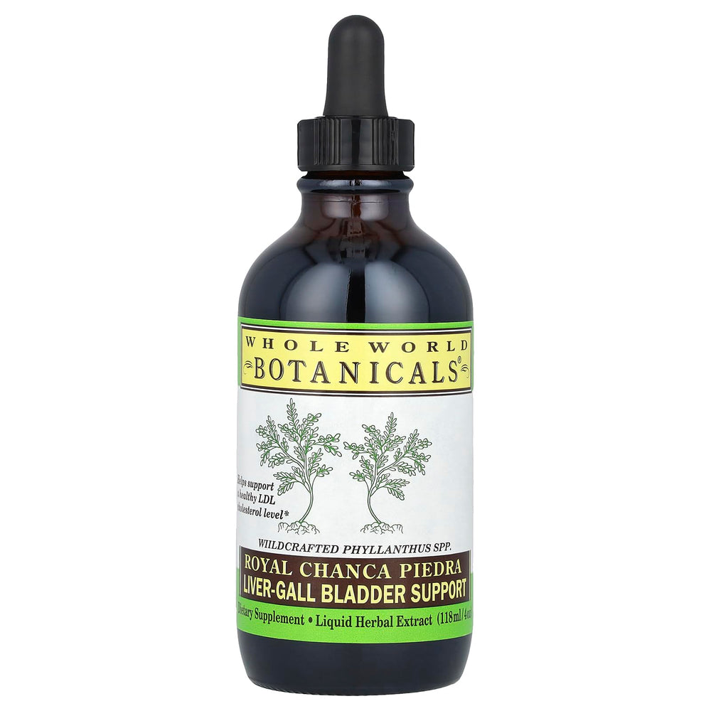 Whole World Botanicals Royal Chanca Piedra 4 oz liquid extract bottle