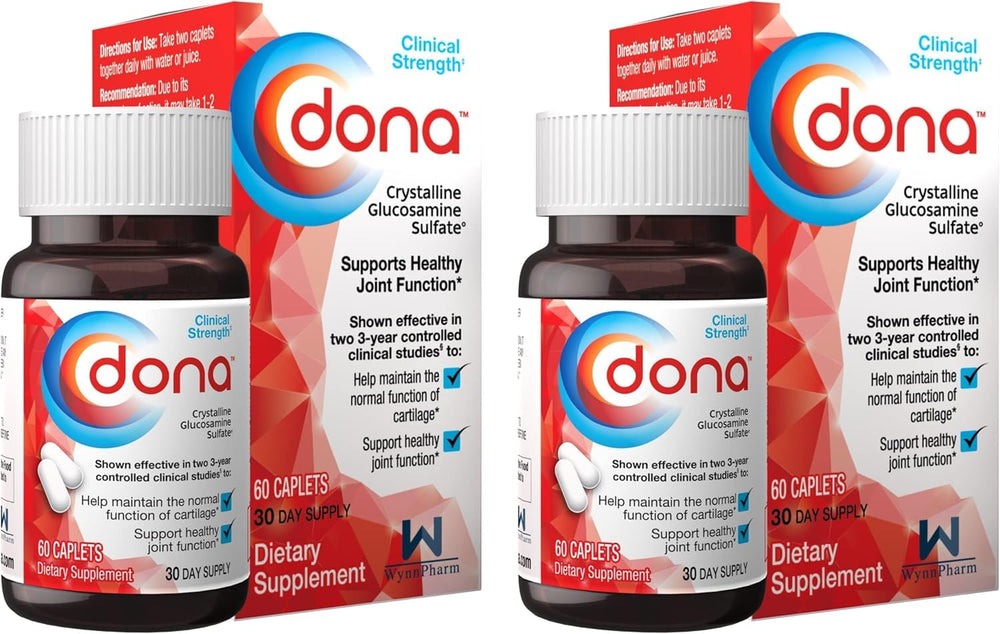 WynnPharm Dona Glucosamine Sulfate 750 mg bottle on shelf