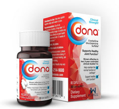 Glucosamine sulfate 750 mg capsules highlighting joint health benefits