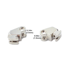 Left hinge components from WYZBEN replacement kit