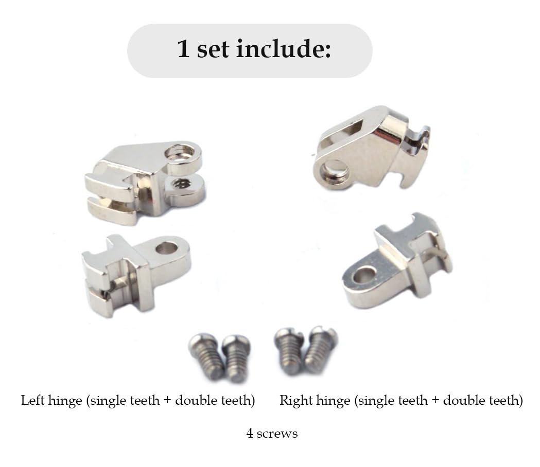 Assorted screws included in WYZBEN hinge replacement kit