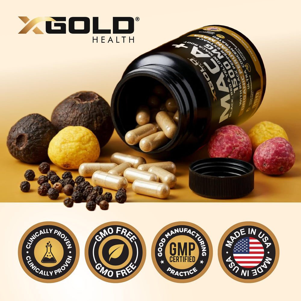 Made in USA, certified organic Peruvian maca