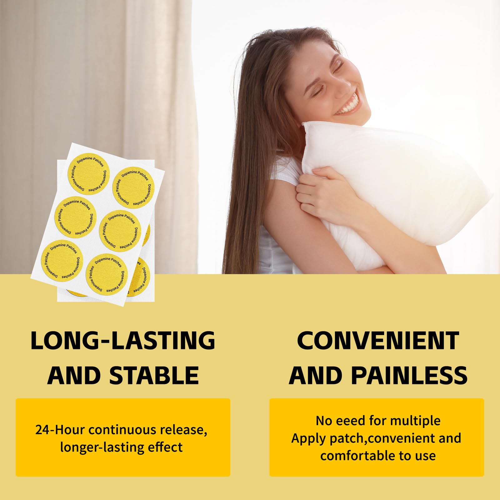 Xagnum Bolace dopamine patches travel-friendly packaging fits in a bag.